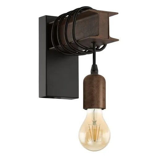 LED nástenné svietidlo Eglo TOWNSHEND 4 čierna 43152