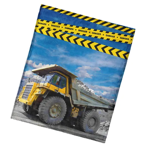 BedTex Detská deka Nakladač, 130 x 170 cm