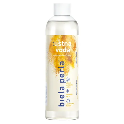 BIELA PERLA Ústna voda s obsahom kurkumy 250 ml