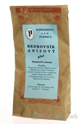 AGROKARPATY BEDROVNÍK ANIZOVÝ plod, 30g