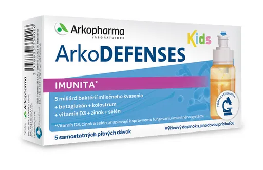 ArkoDEFENSES Kids perorálna suspenzia 5x10 ml
