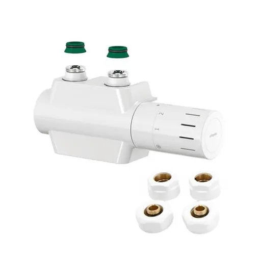 HOPA Uni-Sada ventil pre ústredné vykurovanie biela VENTILSADAUNIW