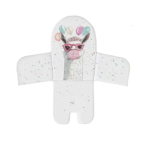 CEBA BABY Vložka do jedálenskej stoličky (38x28) Basic Crazy Lama