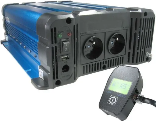 Menič napätia FS2000 24V/230V 2000W čistá sínusovka D.O. drôtové