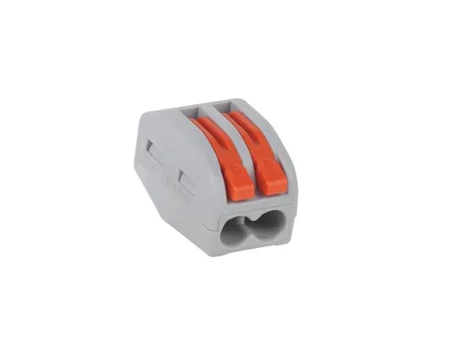 CABLETECH Krabicová svorka s páčkou 2x 0,08-2,5 (4,0) mm2