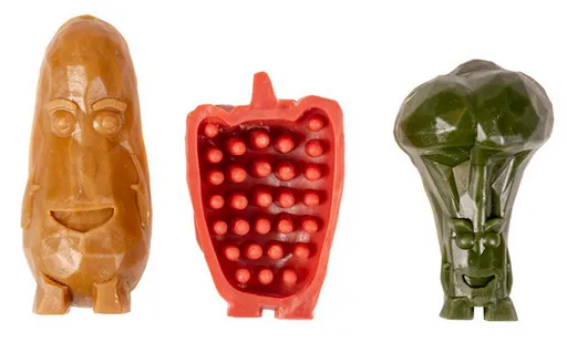 Maškrta DUVO+ vegetariánska zelenina pre psy 6 cm, 180 x 15g