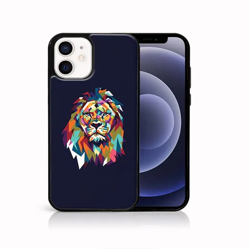 MY ART Ochranný obal pre Apple iPhone 12 mini LION (246)