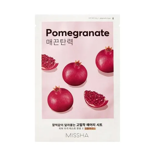 MISSHA Airy fit sheet maska ​​pomegranate plátienková maska ​​19 g