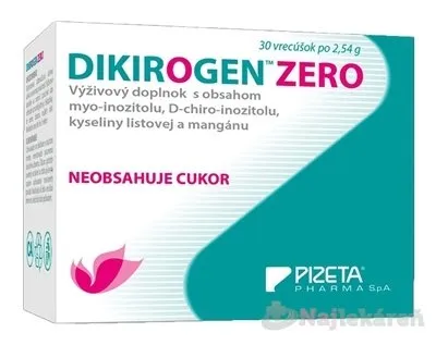 Dikirogen Zero 30 vrecúšok s práškom na prípravu nápoja