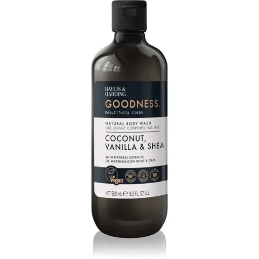 Baylis & Harding Goodness Coconut, Vanilla & Shea prírodný sprchový gél 500 ml