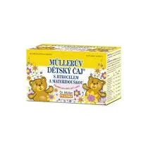 Müllerov čaj pre deti s skorocelom a materinou dúškou 20x1,5g
