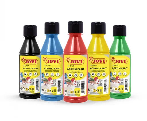 JOVI JOVIDECOR ACRYL - Akrylové farby 250 ml 68001 - biela