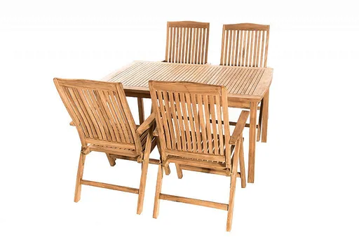 DEOKORK Záhradná teaková zostava LAGUNA IV. 1+4