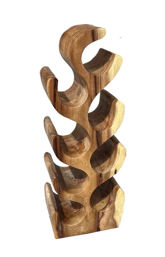 DEOKORK Teaková vinotéka 8VALEC