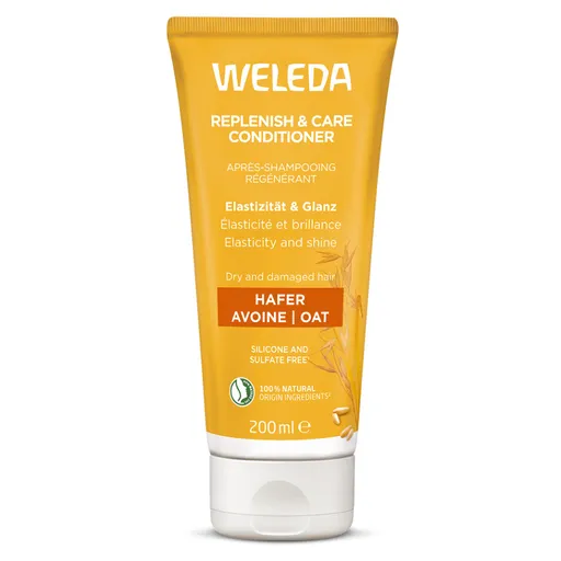 WELEDA Ovsený regeneračný kondicionér pre suché a poškodené vlasy 200 ml