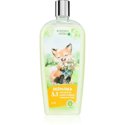 Bohemia Gifts & Cosmetics Bohemia Herbs Chamomile pena do kúpeľa a čistiaci gél 500 ml