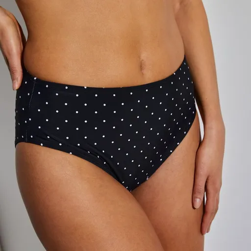 Plavkové maxi nohavičky Sahino  s potlačou bodiek