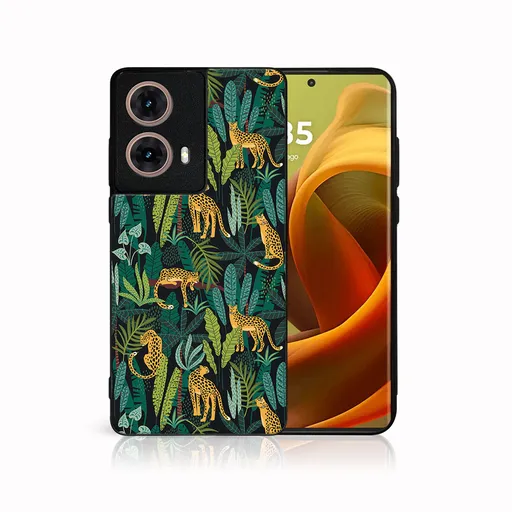 MY ART Ochranný kryt pre Motorola Moto G85 5G LEOPARD (239)