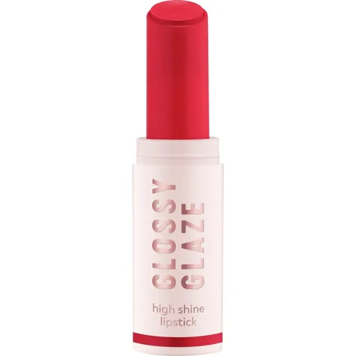 essence Glossy Glaze rúž s vysokým leskom odtieň 04 Red-dy For The Day 1.9 g