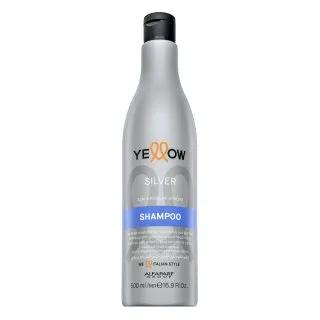Alfaparf Milano Yellow Silver Shampoo neutralizujúci šampón pre platinovo blond a šedivé vlasy 500 ml