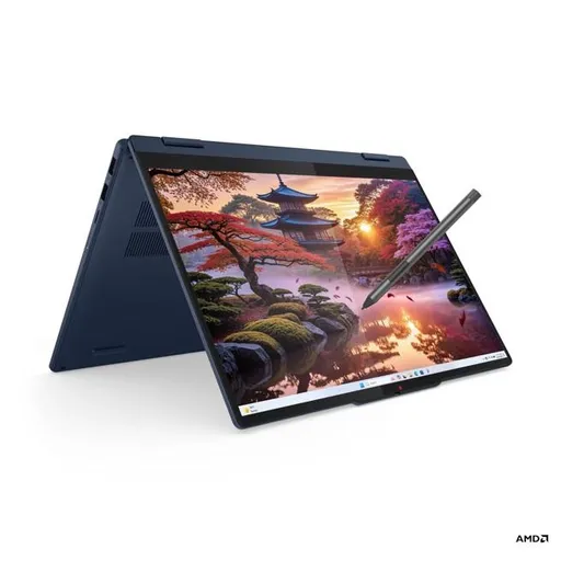 Lenovo IdeaPad 5 2-in-1 RyzenAI 5 340/Copilot+/16GB/SSD 1TB/14"/WUXGA/OLED/až 500nitov/60Hz/Pero/65W/WIN11 Home/modrá