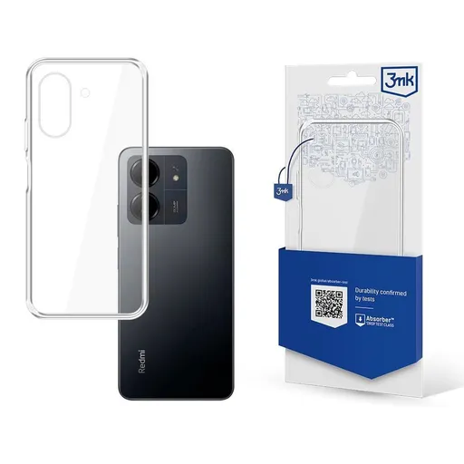 3mk ochranný kryt Clear Case pre Redmi 13C / POCO C65, číra