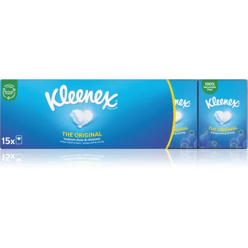Kleenex Original Mini papierové vreckovky 15x7 ks