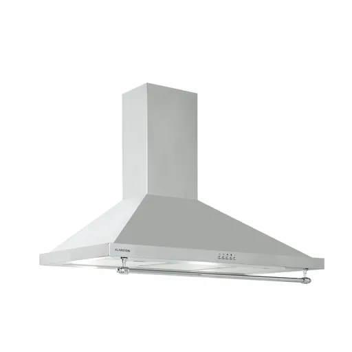 Klarstein Montblanc 90, digestor, 90 cm, nástenný, 610m³/h, LED, lišta, biely