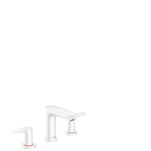 Hansgrohe Talis E umývadlová batéria s výpusťou matná bílá 71733700