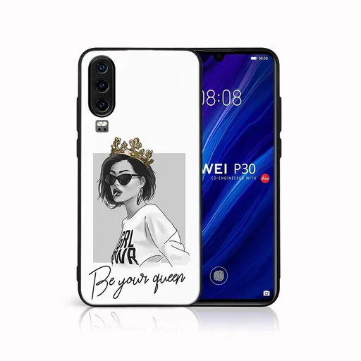 MY ART Ochranný obal pre Huawei P30 QUEEN (139)