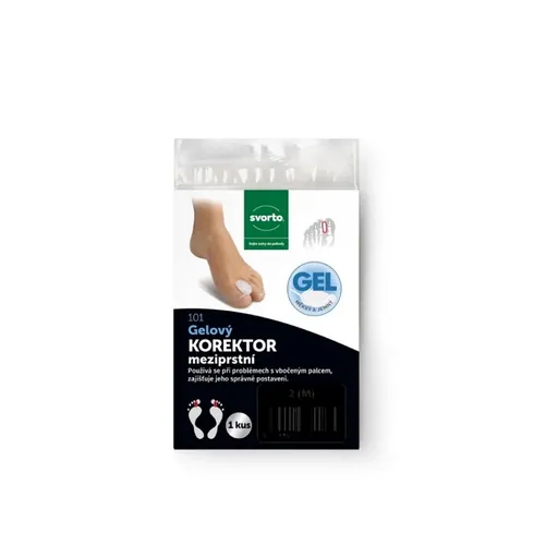 SVORTO Gélový korektor medziprstový veľkosť S 1 kus
