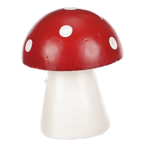 Huba Muchotrávka malá, plast, v. 8 cm, 8 cm