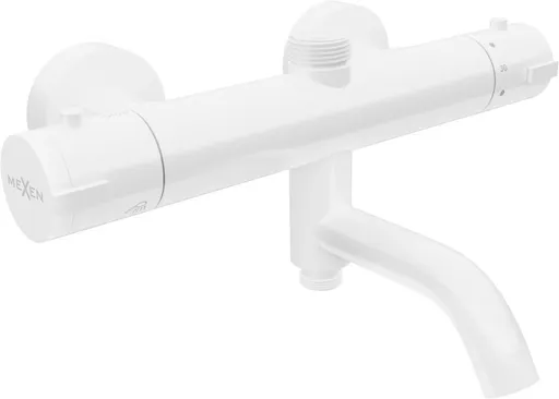 MEXEN - KAI termostatická vaňová a sprchová batéria 3/4" + 1/2", biela 77900-20
