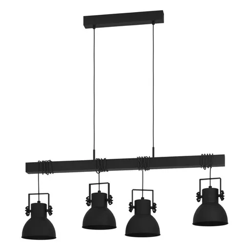 Závesné osvetlenie Eglo SHIREBROOK čierna 43726