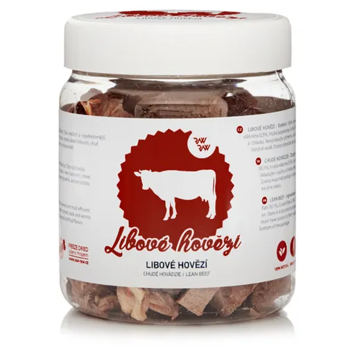 RAW RAW Pochúťka mrazom sušené hovädzie chudé mäso 70 g