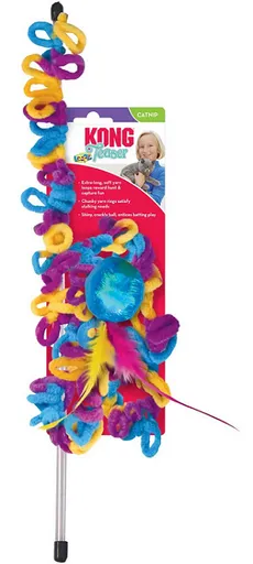 Kong Cat Teaser Loopz Ukazovadlo s látkovou retiazkou