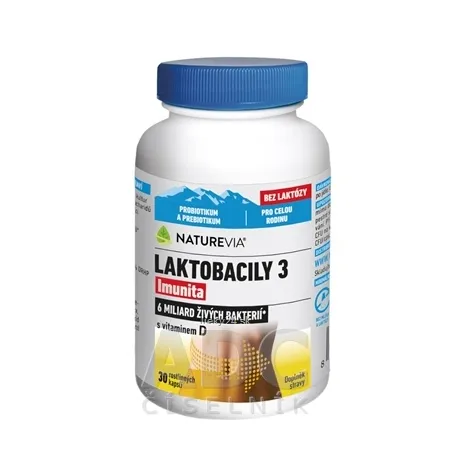 SWISS NATUREVIA LAKTOBACILY "3" Imunita