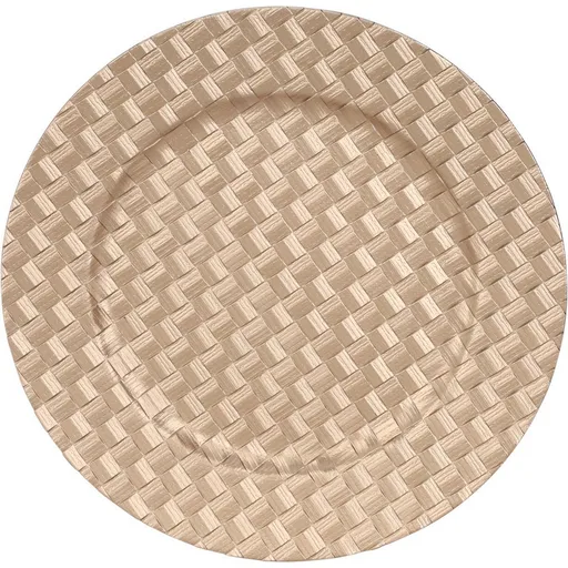 Podložka pod tanier Golden Weaving, 33 cm