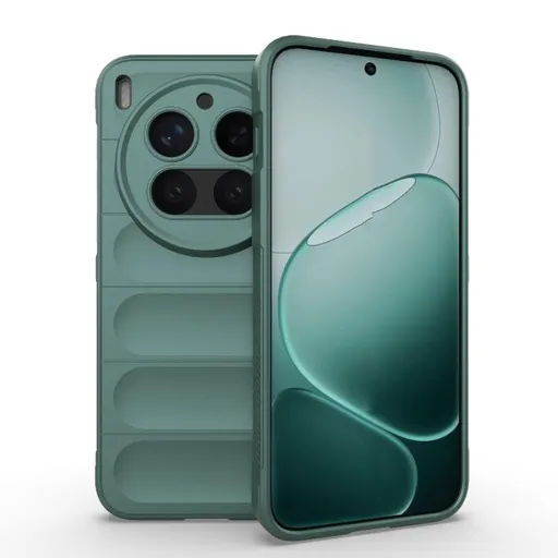 STEPS Ochranný kryt pre Vivo X300 Pro tmavozelený