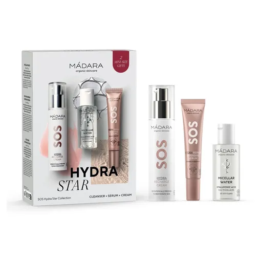 MÁDARA SOS Hydra Star Collection Súprava pre suchú a dehydratovanú pleť