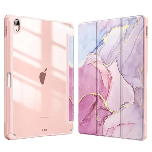 ART MARBLE FOLIO Puzdro pre Apple iPad (A16) 2025 / iPad 2022 PINK
