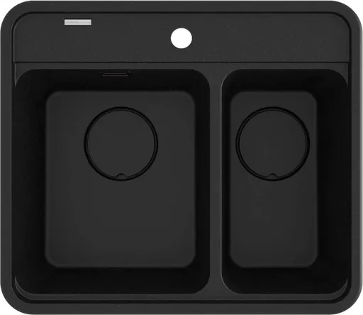 DEANTE DEANTE - Momi metal grafit Granitový drez, 1.5-miska ZKM_G503