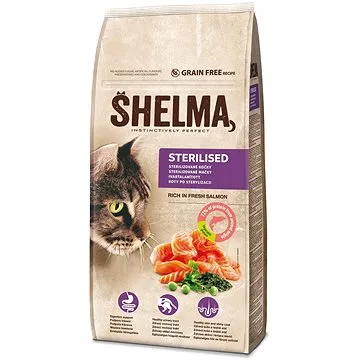 Shelma granule FM mačka sterilná losos 8 kg (8595606406780)