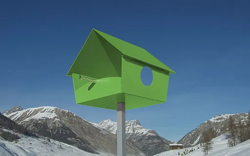 Radius design cologne Vtáčia búdka RADIUS DESIGN (PIEPSHOW XXL grün 529D) zelená