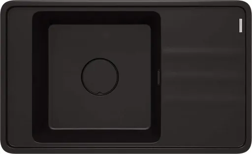 DEANTE DEANTE - Momi čierny Granitový drez, 1-miska s odkvapkávačom ZKM_N11B