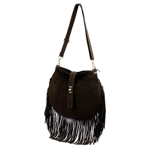 Dámska kožená kabelka na rameno Camilla PREMIUM