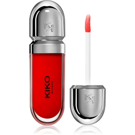 KIKO Milano 3D Hydra hydratačný lesk na pery odtieň 13 Fire Red 6.5 ml