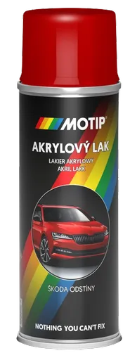 AUTOSPREJ ŠKODA - Farba na auto v spreji AC8130 - červená stála 0,2 L
