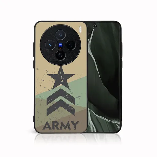 MY ART Ochranný kryt pre Vivo X200 5G ARMY (236)