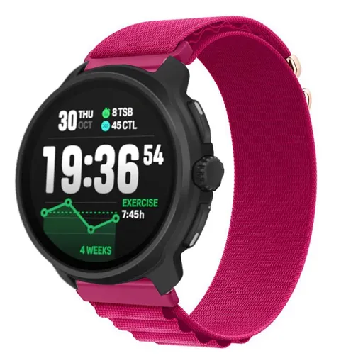 NYLON Vymeniteľný remienok pre Suunto Race 2 tmavoružový